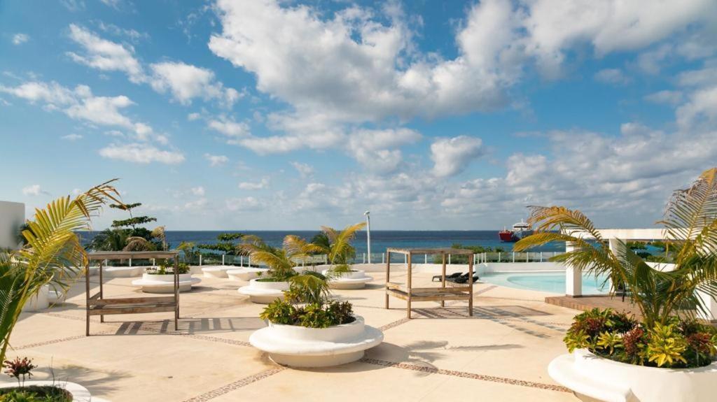 Confortable Casa En Cozumel, Condominio Con Vista Al Mar # 10 ภายนอก รูปภาพ