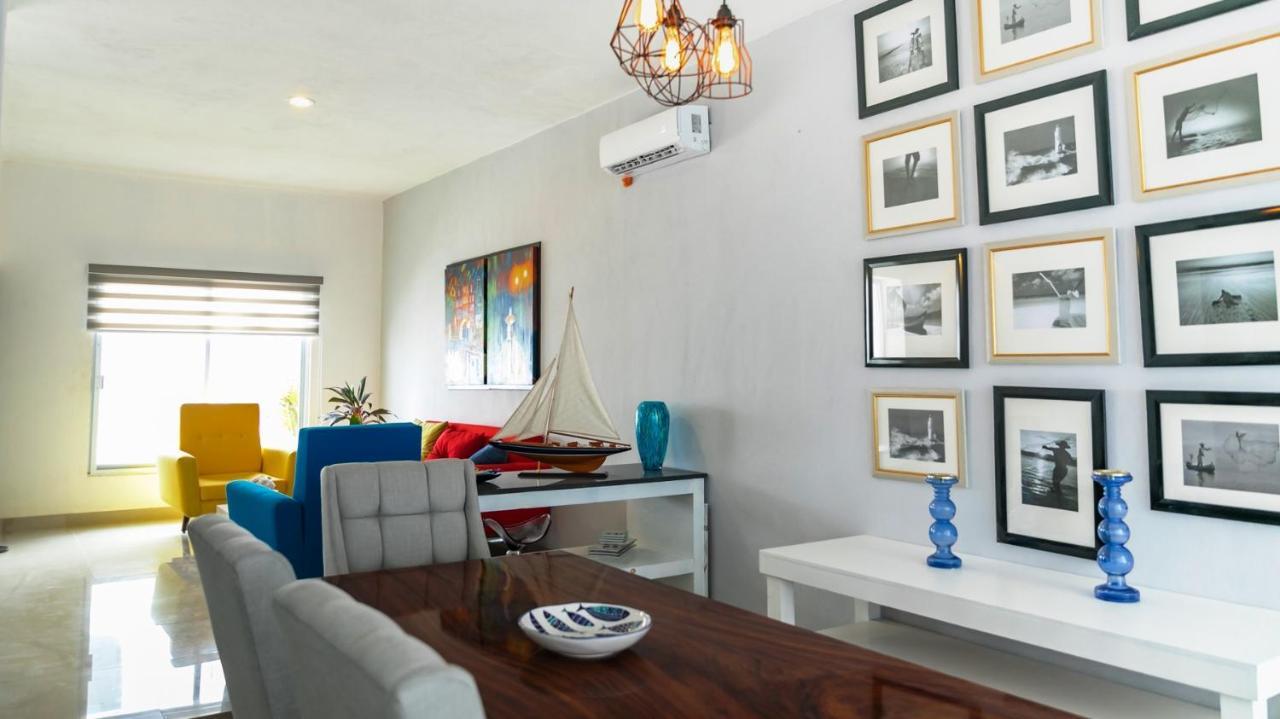 Confortable Casa En Cozumel, Condominio Con Vista Al Mar # 10 ภายนอก รูปภาพ